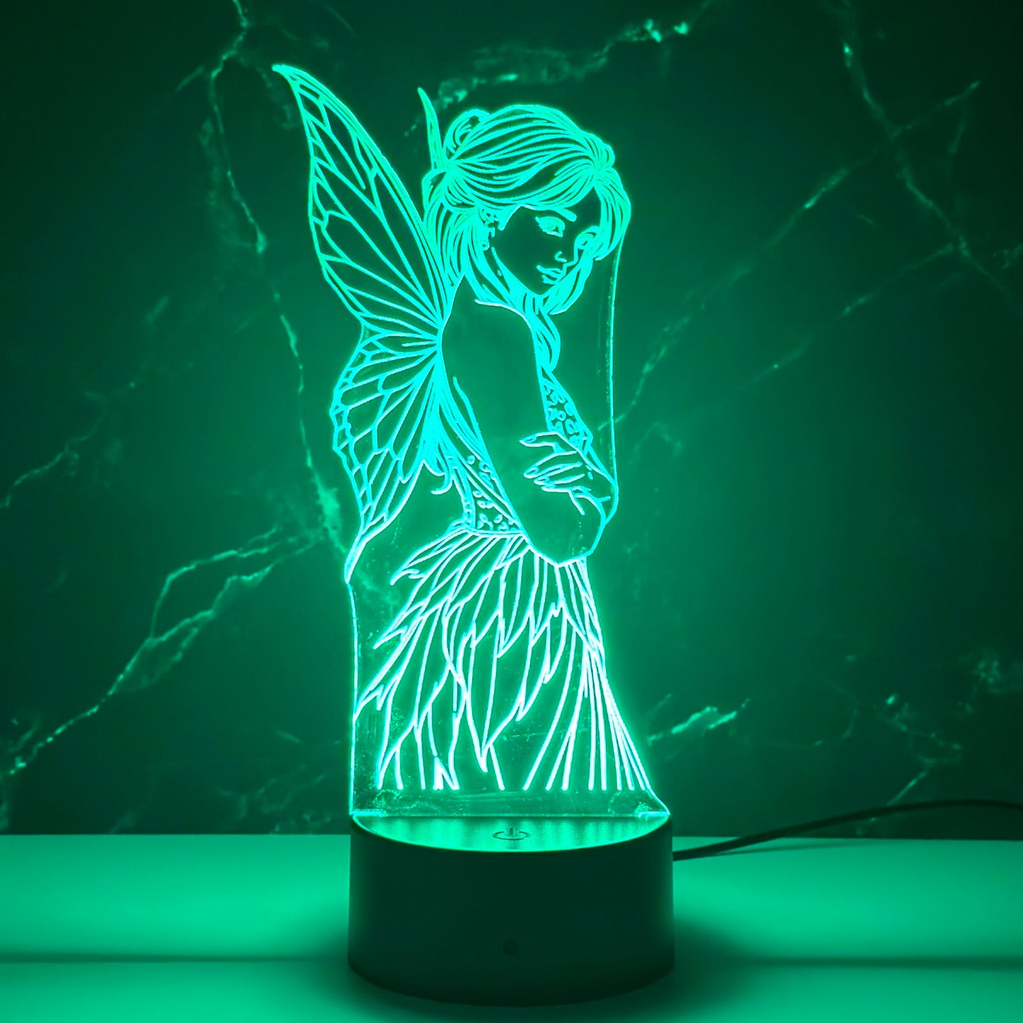 Thistle Dawnwing, Fantasy Light, Led lights, bright light, Lights of fantasy, Green Light, detail shot